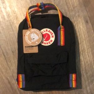 Fjallraven kanken rainbow mini backpack